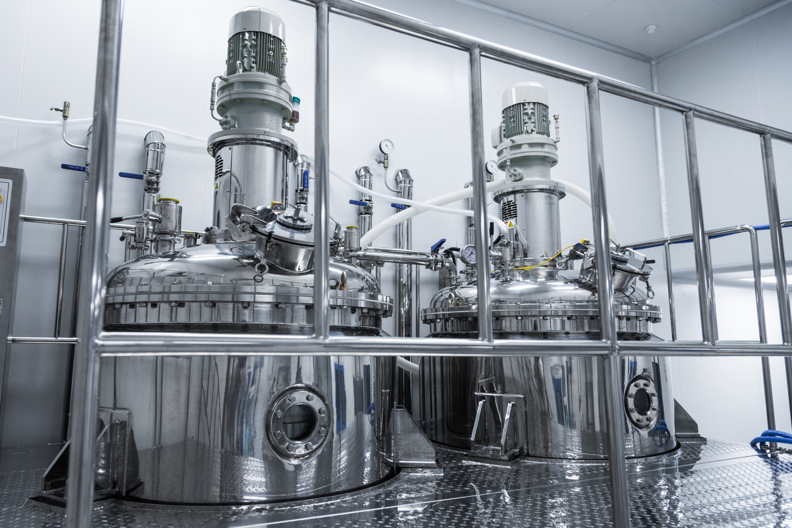 plant picture, clean room equipment and stainless steel machines